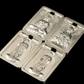 纯钛佛牌钛合金吊坠男女阿弥陀佛大日如来地藏观世音菩萨原创设计