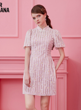 MIKIBANA米可芭娜2023年夏季新款甜酷小众设计连衣裙Y32OD8856