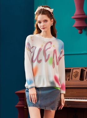 MIKIBANA套头毛衫J44TP3523