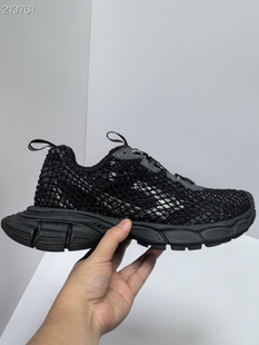 透气做旧厚底百搭休闲鞋 THE 女2025新款 WAR渔网老爹鞋 BALLET