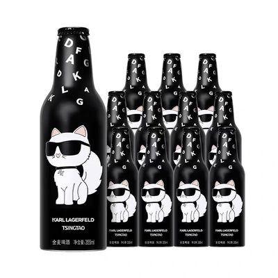 青岛啤酒夜猫子铝瓶355mlX12瓶高端新品新日期青岛发货新品上市