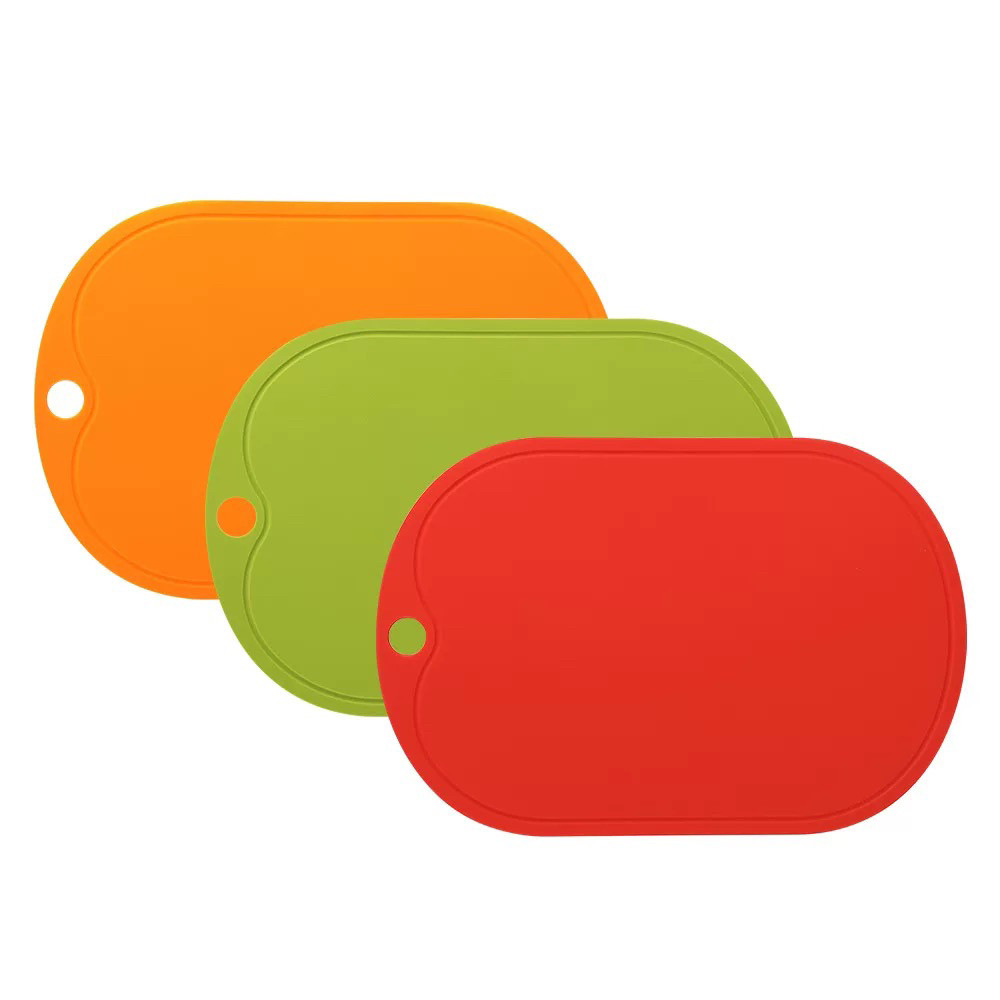 韩国进口TPU无刀痕砧板抗菌防霉轻便柔软双面宝宝辅食菜板案板