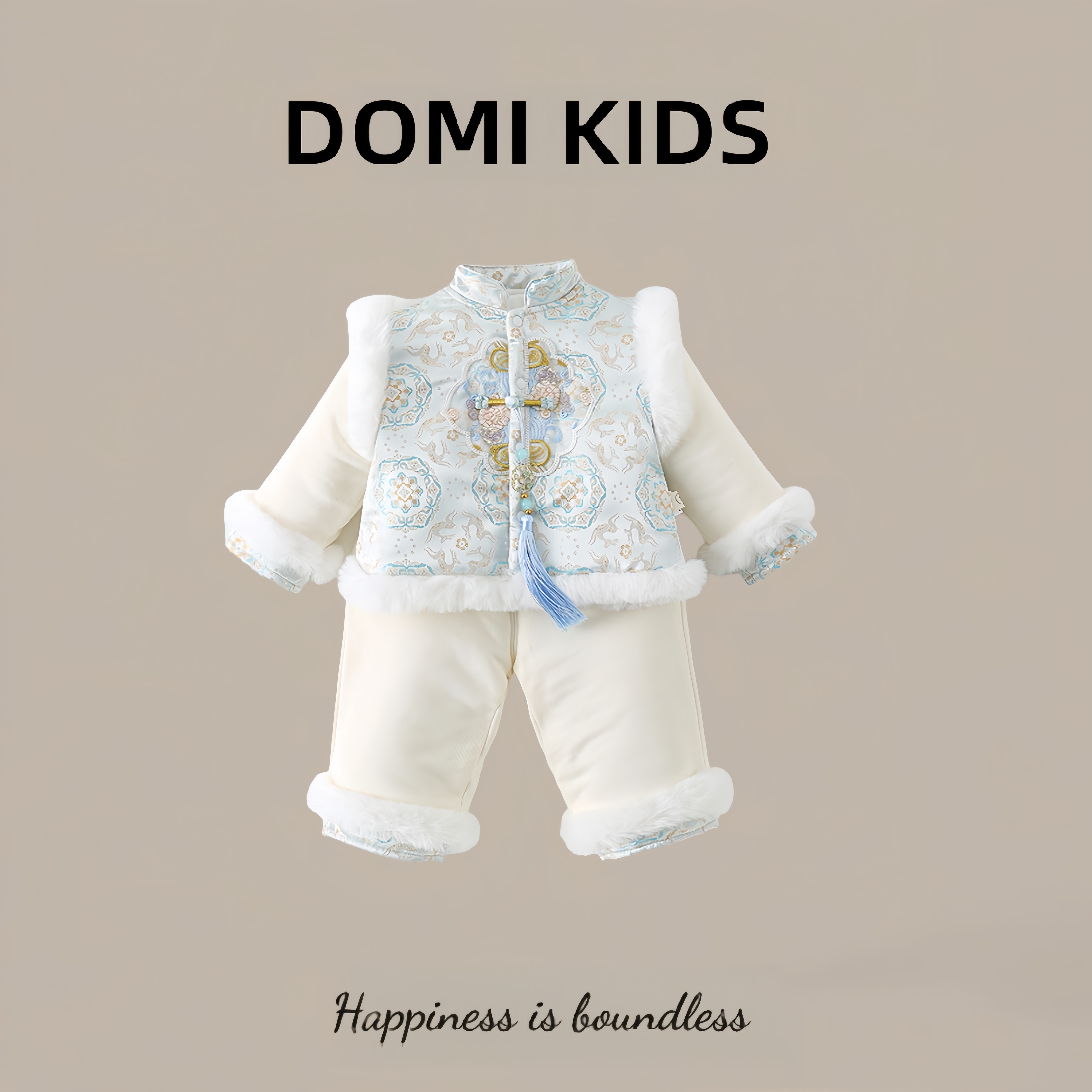 中国风女宝宝衣服2025年秋冬婴儿拜年服新中式套装新生儿周岁礼服,童装/婴儿装/亲子装,套装,淘宝优惠券,粉丝福利购,淘宝优惠卷