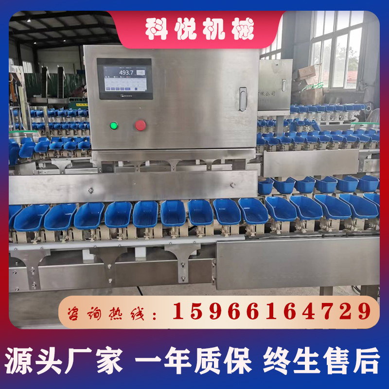 翅中翅根自动称重量分选机 火龙选果机/分选机