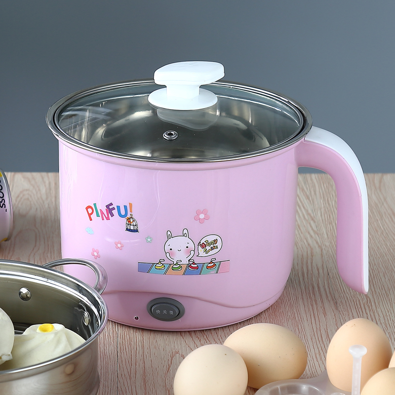 多功能电热锅电火锅电煮锅电热杯迷你煮面锅营养锅学生小电锅