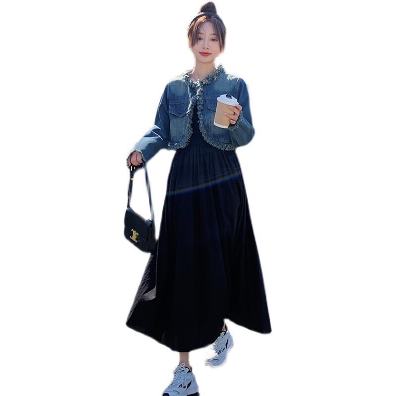 2023新款两件套B121-2331外套P115-K168裙子P85K128套装p175k258,女装套装/套裙,昱儿e优优