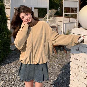 2025新品 韩版棒球服皮衣小外套B121-货号2402-p155-K228图片
