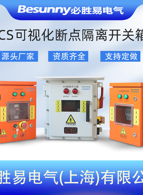 上海必胜易电气VCS可视断点隔离开关箱VCS可视检修隔离开关箱