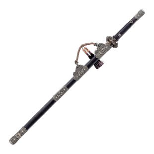 金字号手工锻造麒麟唐剑花纹钢汉剑唐横刀陈阿金长剑冷兵器未开刃