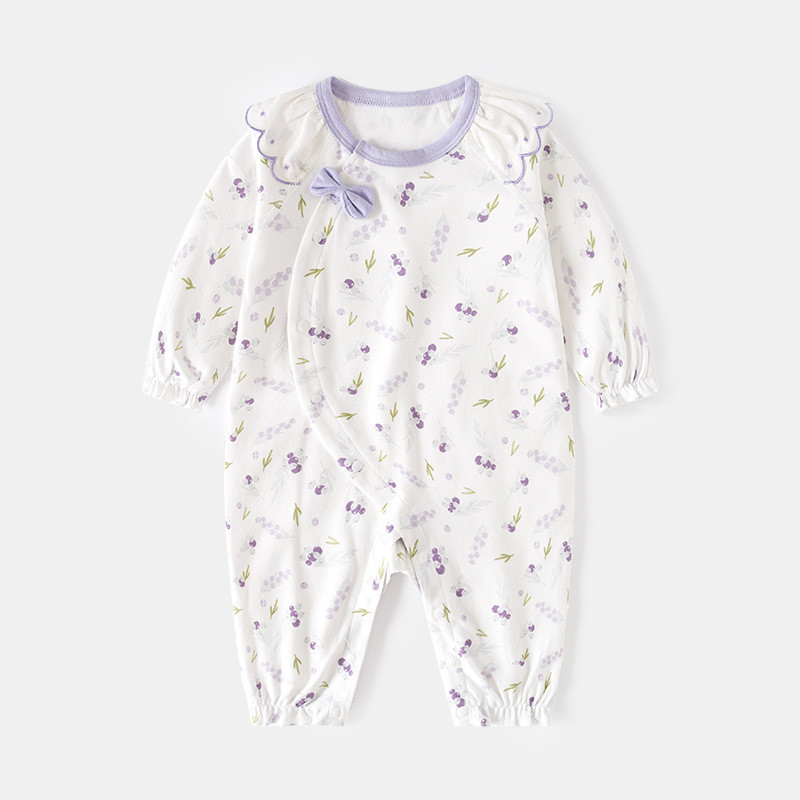 新生儿纯棉哈衣男女宝宝连体衣