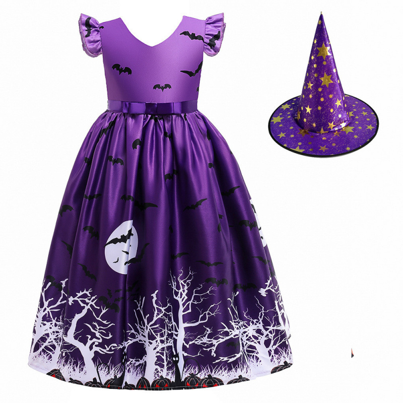 万圣节女童公主裙cosplay