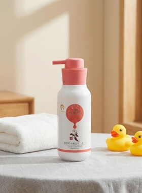 芷御坊宝宝乳木果洗沐二合一750ML婴儿洗发水儿童沐浴露洗护300ml