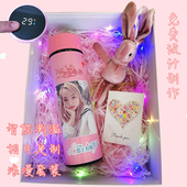 智能保温杯diy高颜值情侣定制印照片刻字网红马克水杯女创意礼物
