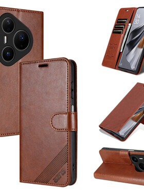 翻盖保护套适用华为PURA 80 PRO手机壳0华为LMR-AL00翻盖华为LMR一AL00外壳皮夹华为LMR-ALOO钱包款华为P80PR