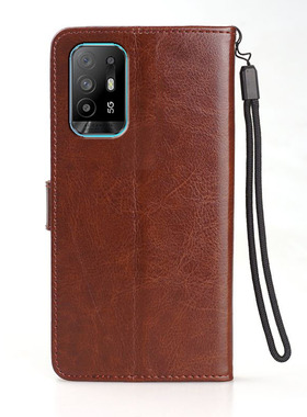 适用oppoCPH2237手机壳皮夹oppo Reno6Z 5G保护套翻盖式oppoReno6Z外壳6.4英寸ooppRONO插卡pporreon皮套子0p