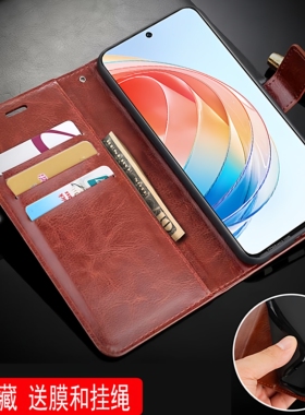 适用荣耀X40i手机壳翻盖华为DIO一AN00外壳皮夹荣耀DIO-AN00保护套6.7英寸honor潮女华为防摔X4OI全包X401新?