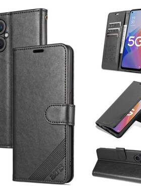 翻盖保护套适用oppoCPH2343手机壳皮夹oppoReno7Lite外壳翻盖式Reno7Lite 5G6.43英寸opop左右开ppor钱包款oq