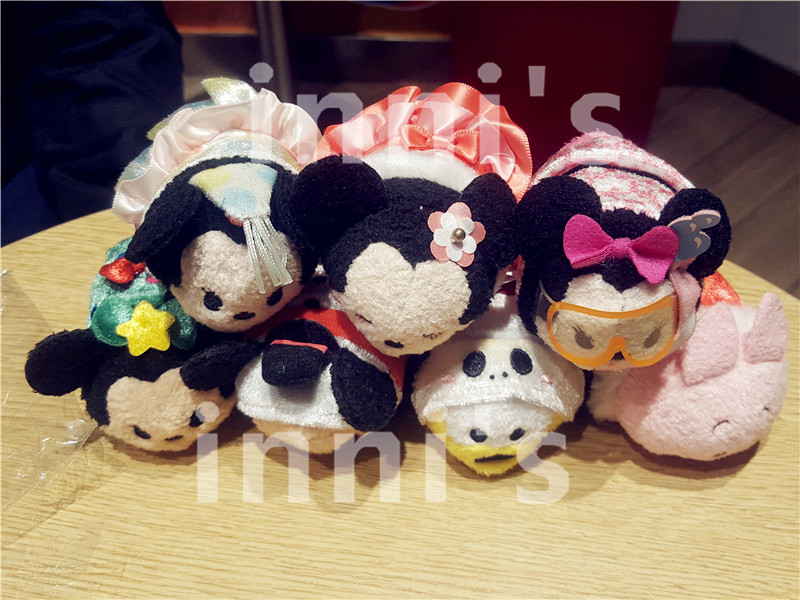 米奇维尼熊伊尔驴屏幕擦毛绒玩具