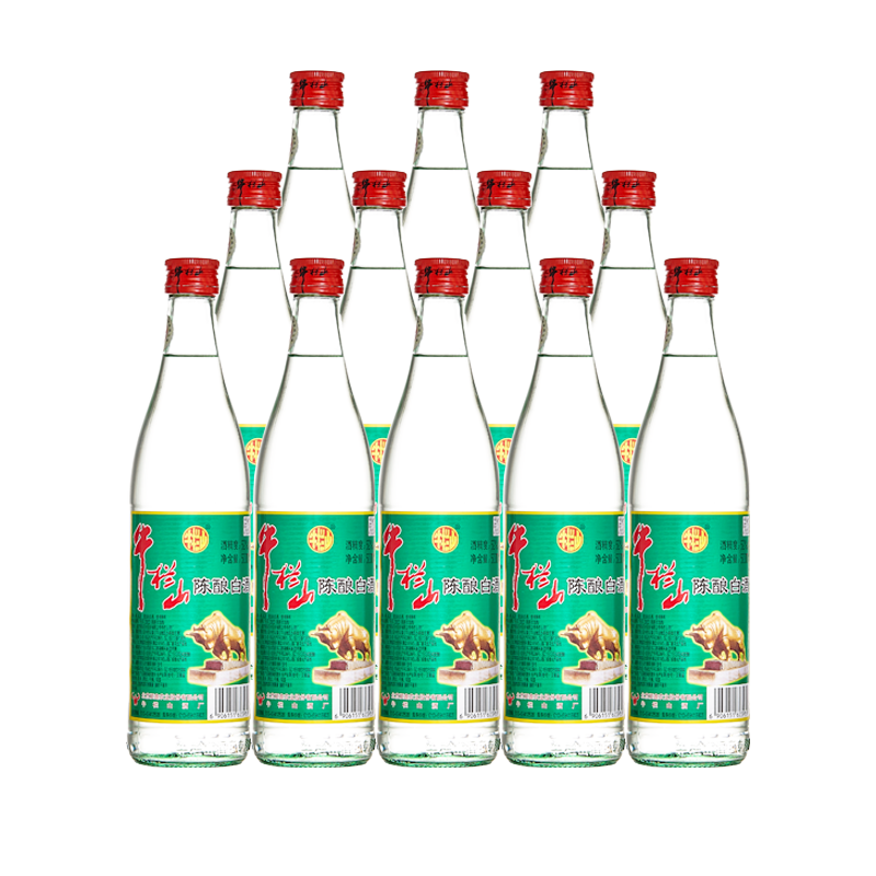 牛栏山52度陈酿500ml*12瓶白酒