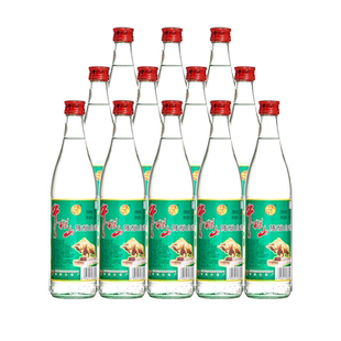 牛栏山 52度陈酿白酒（白牛二）500ml*12瓶