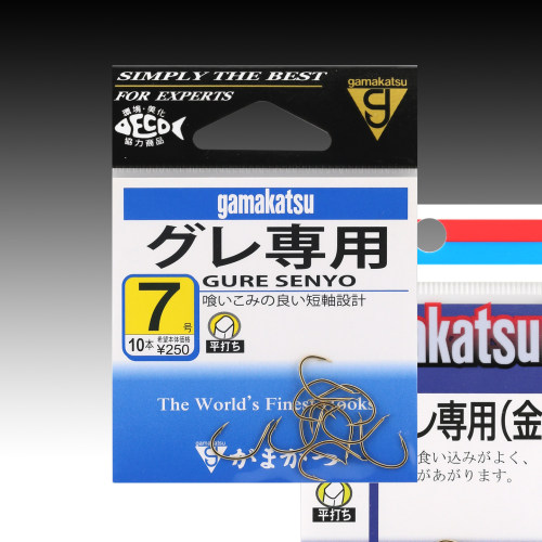 伽玛卡兹筏钓专用金色钩钓鱼钩