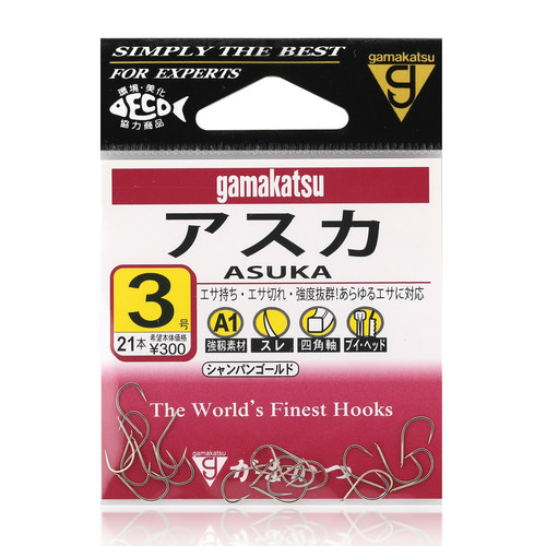 伽玛卡兹四角无倒刺伽马鱼钩