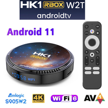 HK1 RBOX W2T Smart TV BOX Android 11 Amlogic S905W2 TV BOX