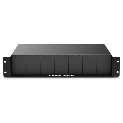TP-LINK tplink TL-FC1420 双电源14槽14路光纤收发器机架机箱 标准机架 支持热插拔 集中统一供电