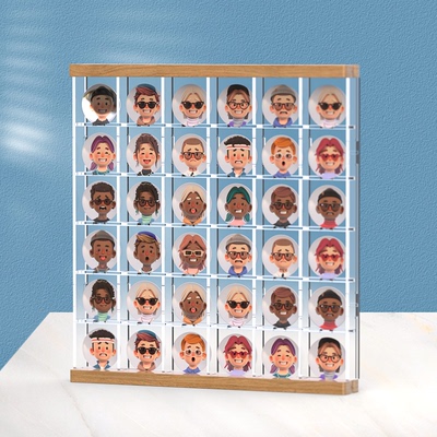 贝匠展示架亚克力谷子徽