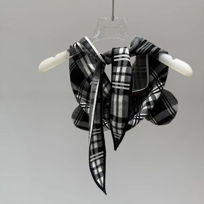 【现货】cheeriupi设计师新款25冬季时尚格子耳朵帽子