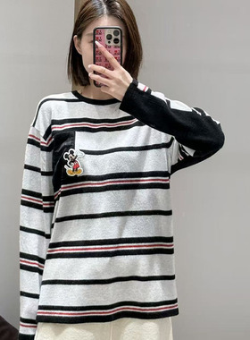 【现货】FIZZFLY | 25冬季设计师品牌新款米琪条纹口袋针织衫