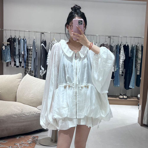 CHEER UP UNIFORM25设计师品牌夏季新款清凉假日长袖外套