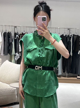 FIZZFLY | 25设计师品牌新款 25SS夏季木耳边开扣马甲