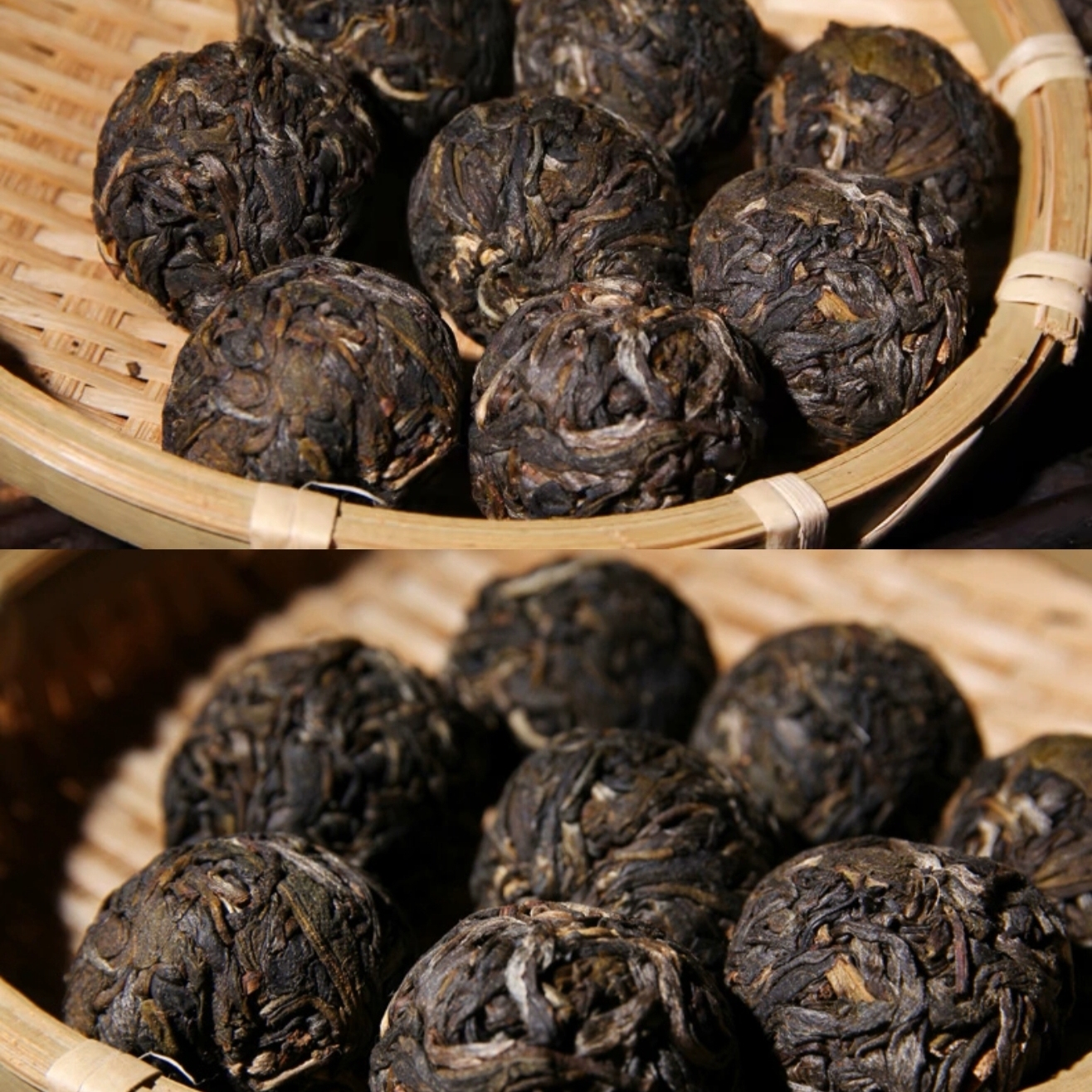 （古300）2019年易武百花潭高杆古树龙珠生茶 7克/颗 普洱生茶