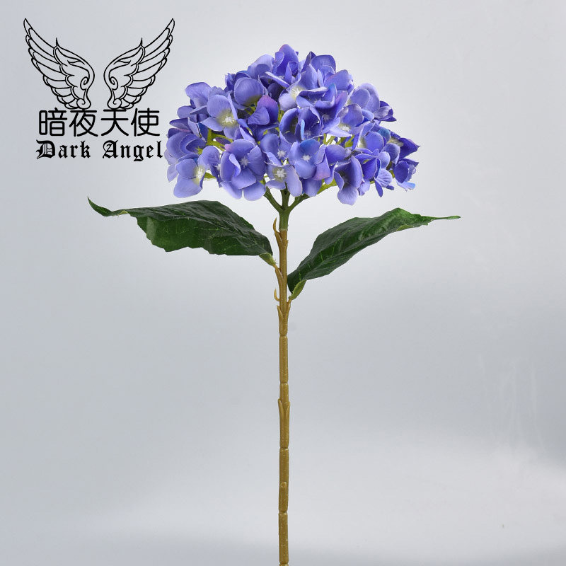淡蓝色单支一只1枝拍摄仿真花