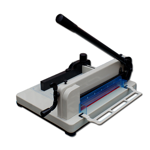 云广切纸机重型裁纸刀858A4厚层A3+手动重型切纸刀4CM厚相册菜谱裁切机868A3裁纸器胶装修边机图文广告裁刀