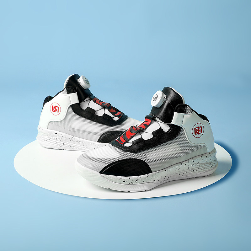 艾弗森男士儿童缓震防滑球鞋透气减震增高篮球鞋运动鞋高帮球鞋女