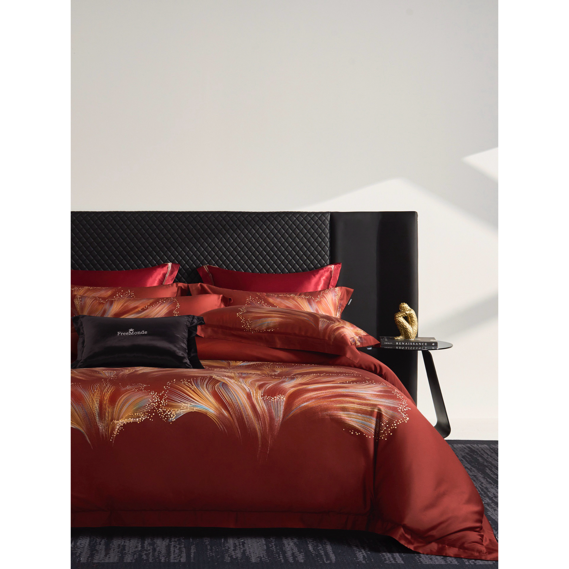 LIWOO高端婚嫁系列｜超细旦裸感天丝棉四件套