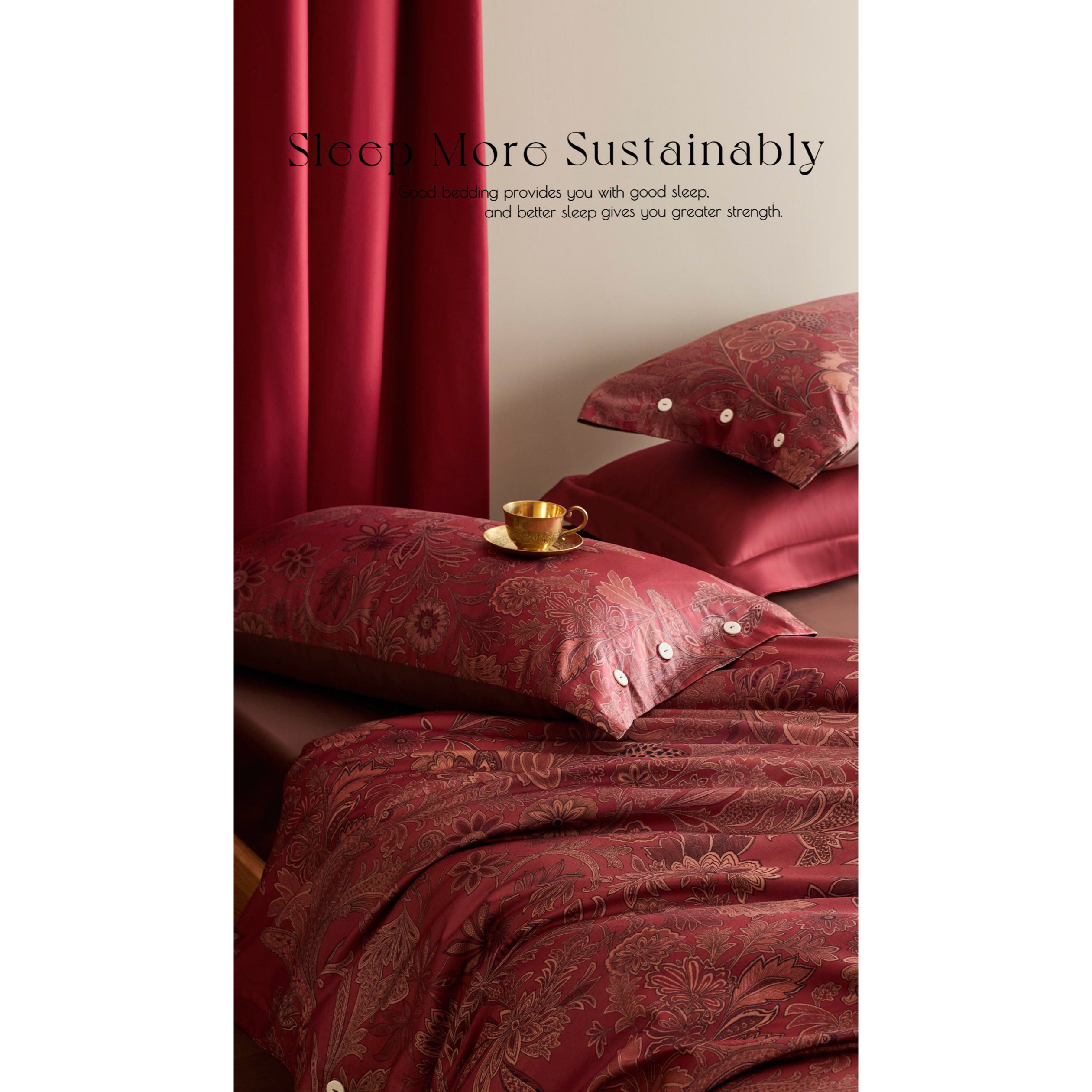 婚庆四件套匹马棉床单款轻奢