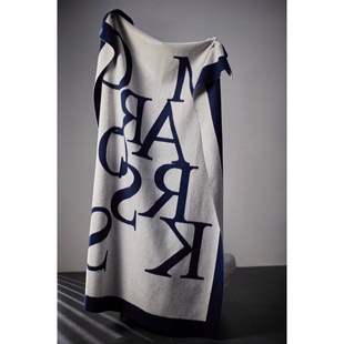 LIWOO高定系列|阿拉善羊绒毯 10%羊绒+90%羊毛 (130x200cm)