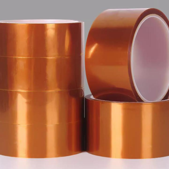 高温弱性双面胶20mm(6mil)单面覆膜金手指kapton聚酰亚胺双面胶