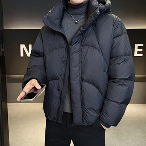2025年冬男女款连帽新标90泡芙穿刺羽绒服A230-5853-P358(控499图片