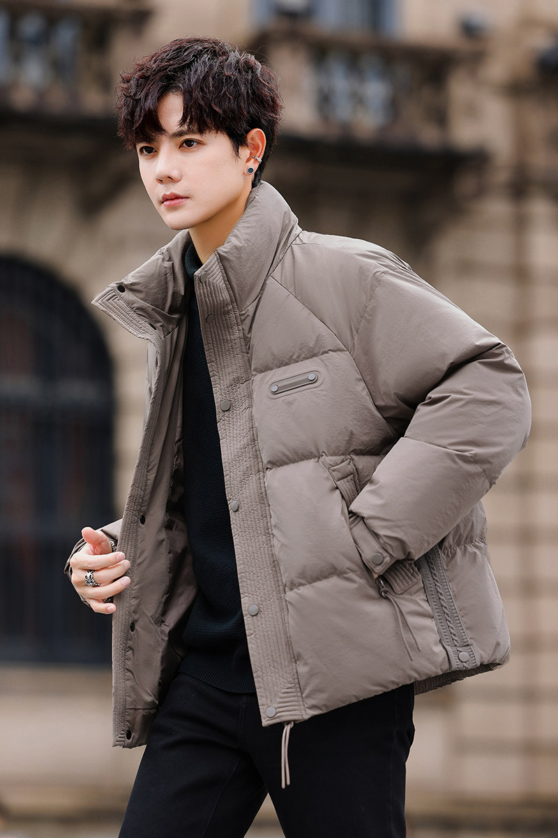 2025冬男女款微宽松立领贴标羽绒面包服A230-9608-P185(控280),女包手腕包,电商A230