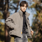 2026冬季男年货款立领新标90棉布羽绒服A230-8020-P249(控349)，男装羽绒服，电商A230