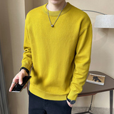 2025秋冬男新款落肩反车线纯色圆领打底衫A230-666-P78（控108），男装T恤，电商A230