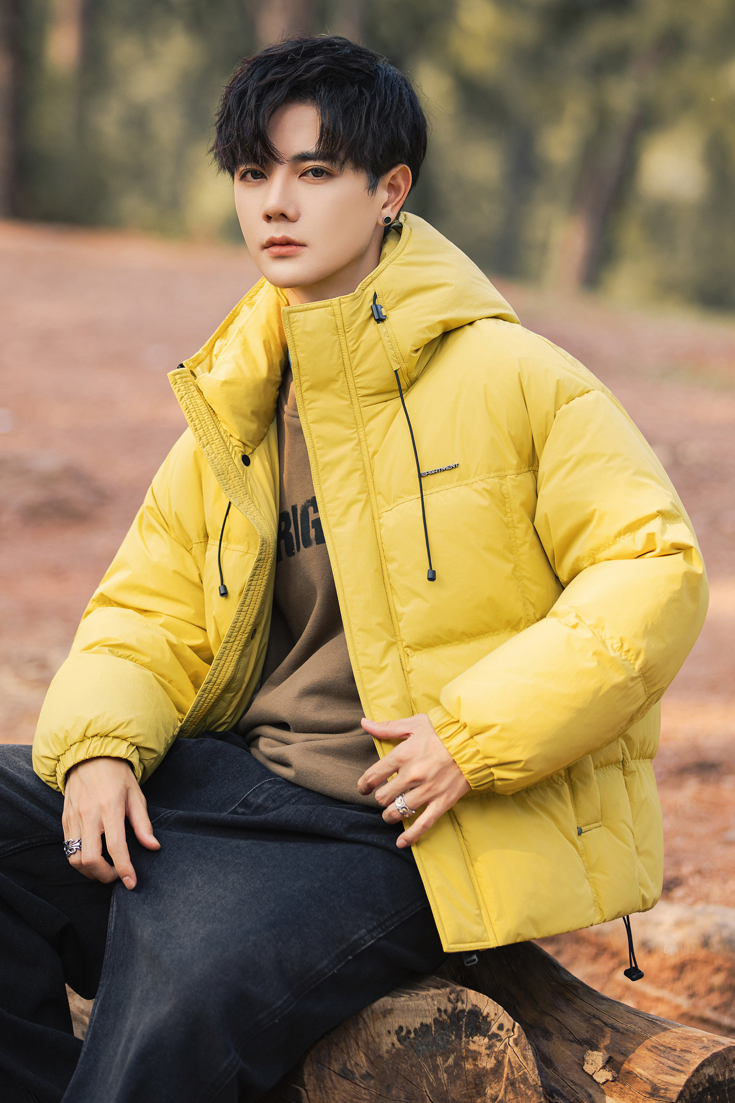 2025冬男微宽松连帽新标50白鸭绒羽绒服A230-25806-P228(控328),男装羽绒服,电商A230