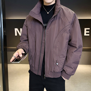 2025年冬男微款式标90立领夹克式羽绒服A230-95708-P230(控330)图片