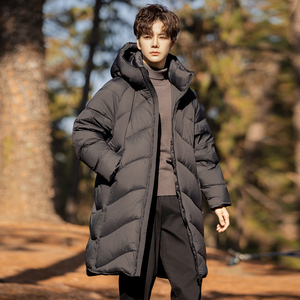 2025冬季男年货款泡芙长款新标90羽绒服A230-2589-P499(控670)，男装羽绒服，电商A230