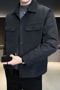 2025冬男修身新标50%轻薄夹克式羽绒服A230-6661-P158（控199）图片