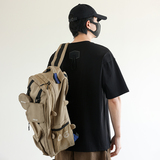 2025年夏季男新款微宽松圆领3角印花短袖T恤A230-8610-P68(控118)，商品下架区，电商A230